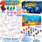 Sea Animals Painting Kits for Kids, Arts and Crafts with Art Supplies, Sea Creatures Ocean Paint Set, Summer Toy Toddlers Boys Girls Ages 3 4 5 6 7 8 Birthday Gift Party Favors